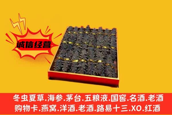 林口县回收海参